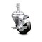 Service Caster 3.5 Inch Phenolic Wheel Swivel 10mm Threaded Stem Caster with Brake SCC SCC-TS20S3514-PHS-TLB-M1015 - alternate 1